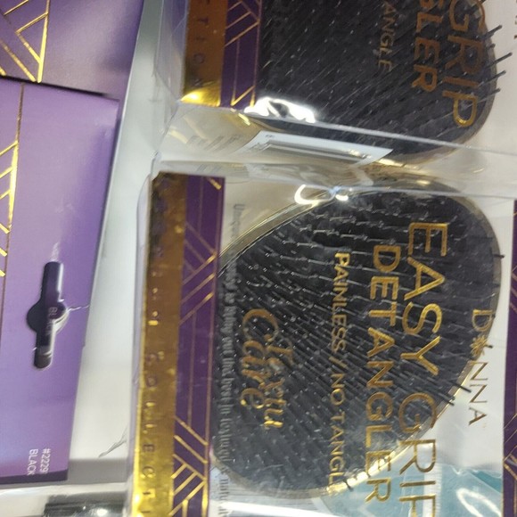 14  Donna Headband Du-Rag Silky Satin Annie Du-Rag Detanlger‎ Metal Pik Headwrap - Picture 9 of 10